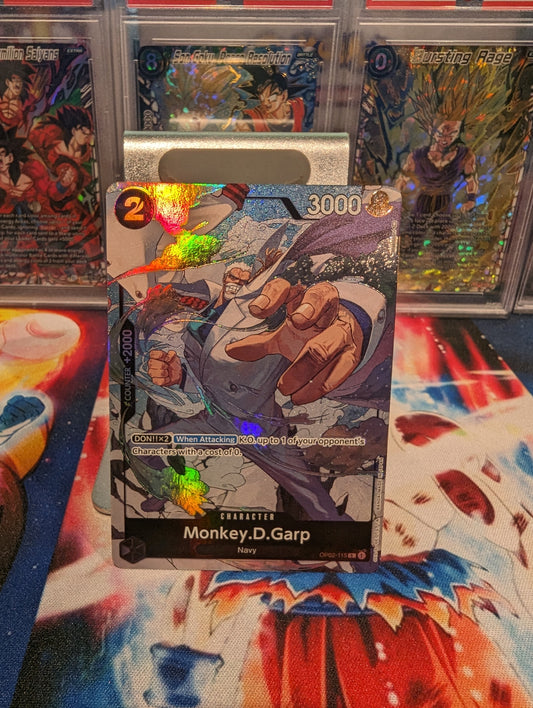 Monkey.D.Garp Alt Art - Paramount War OP-02