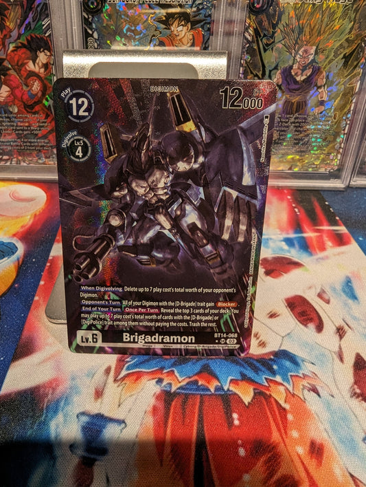 Brigadramon Alt Art - Blast Ace Booster BT-14