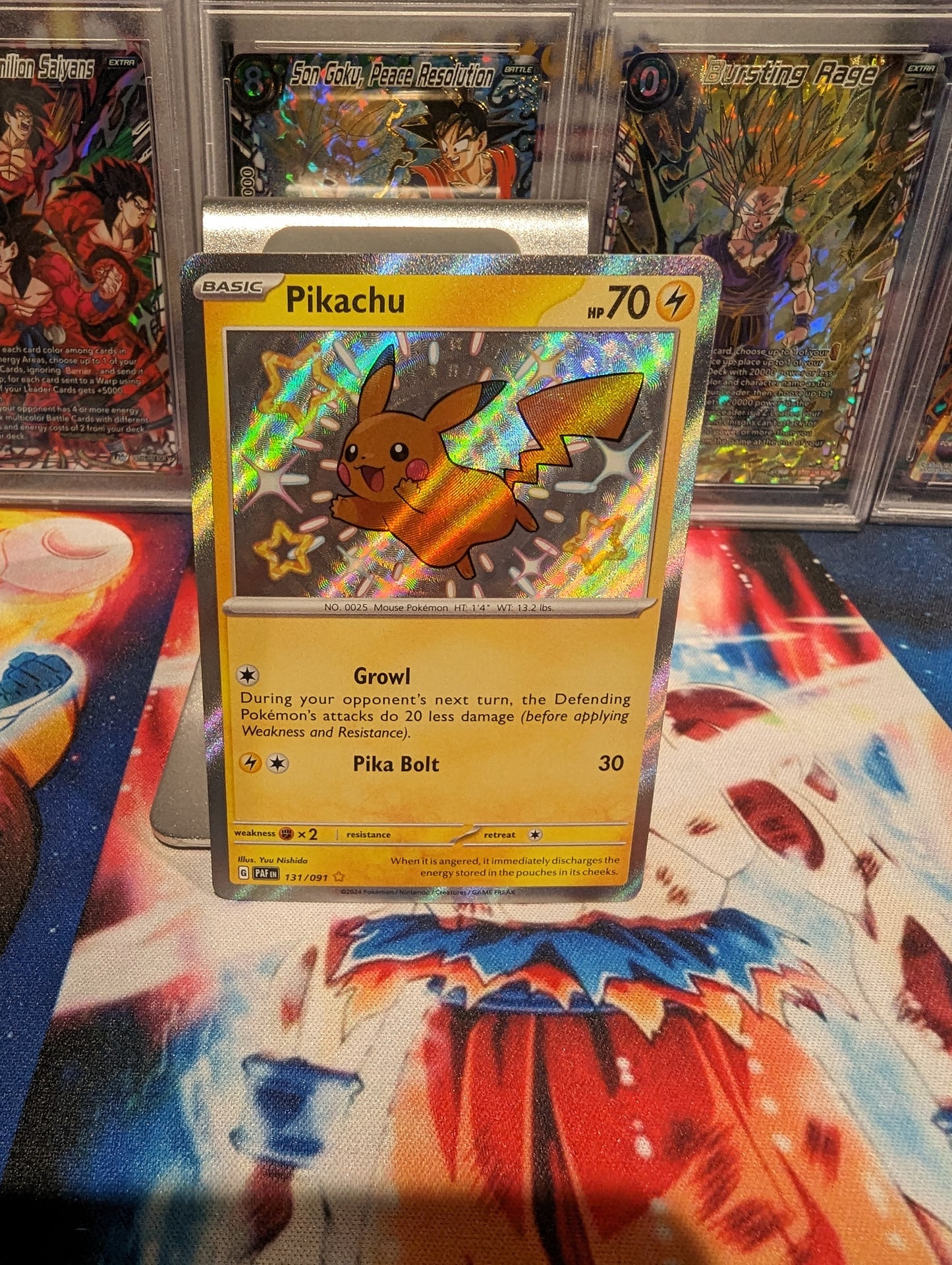 Pikachu (Shiny Rare) - Paldean Fates