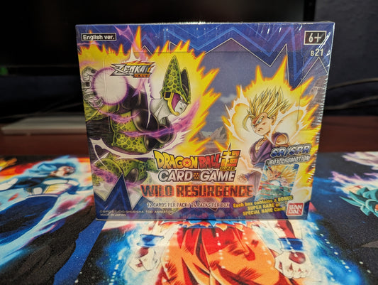 Wild Resurgence Booster Box - Dragon Ball Super Card Game Masters BT21