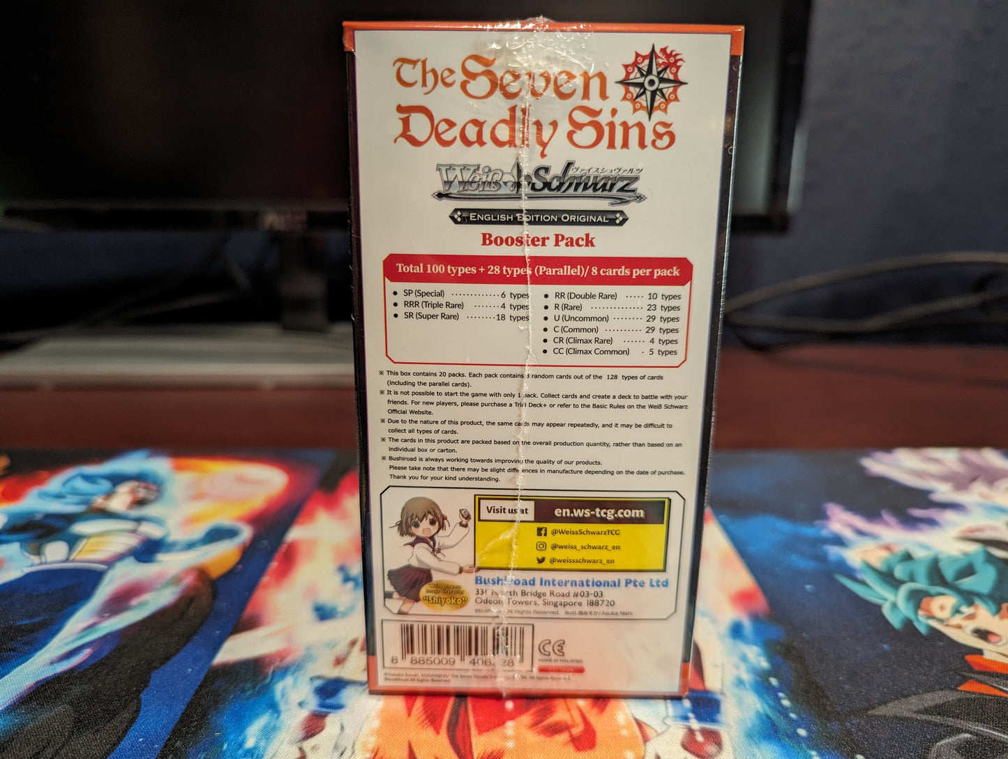 The Seven Deadly Sins Booster Box - Weiss Schwarz